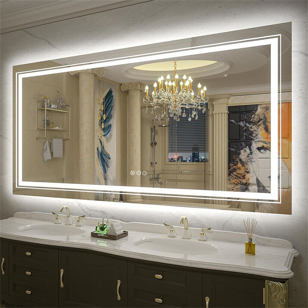 V178-66720-202508050940-00 1400x700mm LED Bathroom Mirror Anti-fog Illuminated - Image 1