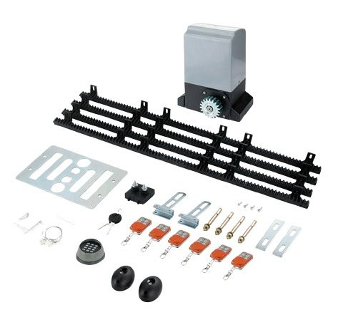 V178-66967-202508050935-00 Electric Sliding Gate Opener 550W 0.74HP 4m Kit 2000KG w/ Remote & APP - Image 1