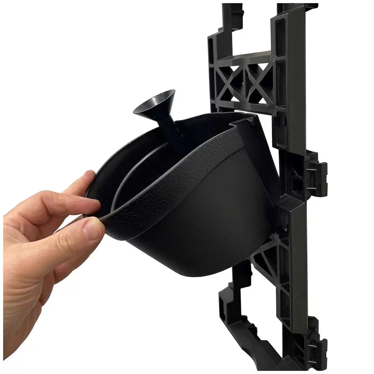 V178-67254-202508051025-00 Tri vertical garden with 4 frames and 12 pots - Image 1