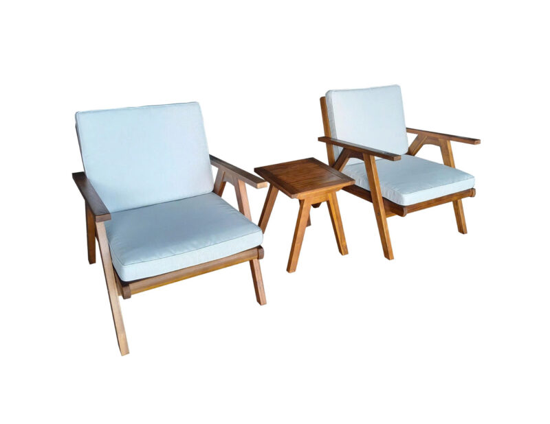 V179-10671-202507211210-00 PENCIL SIDE TABLE AND SOFA ARMCHAIR - Image 1