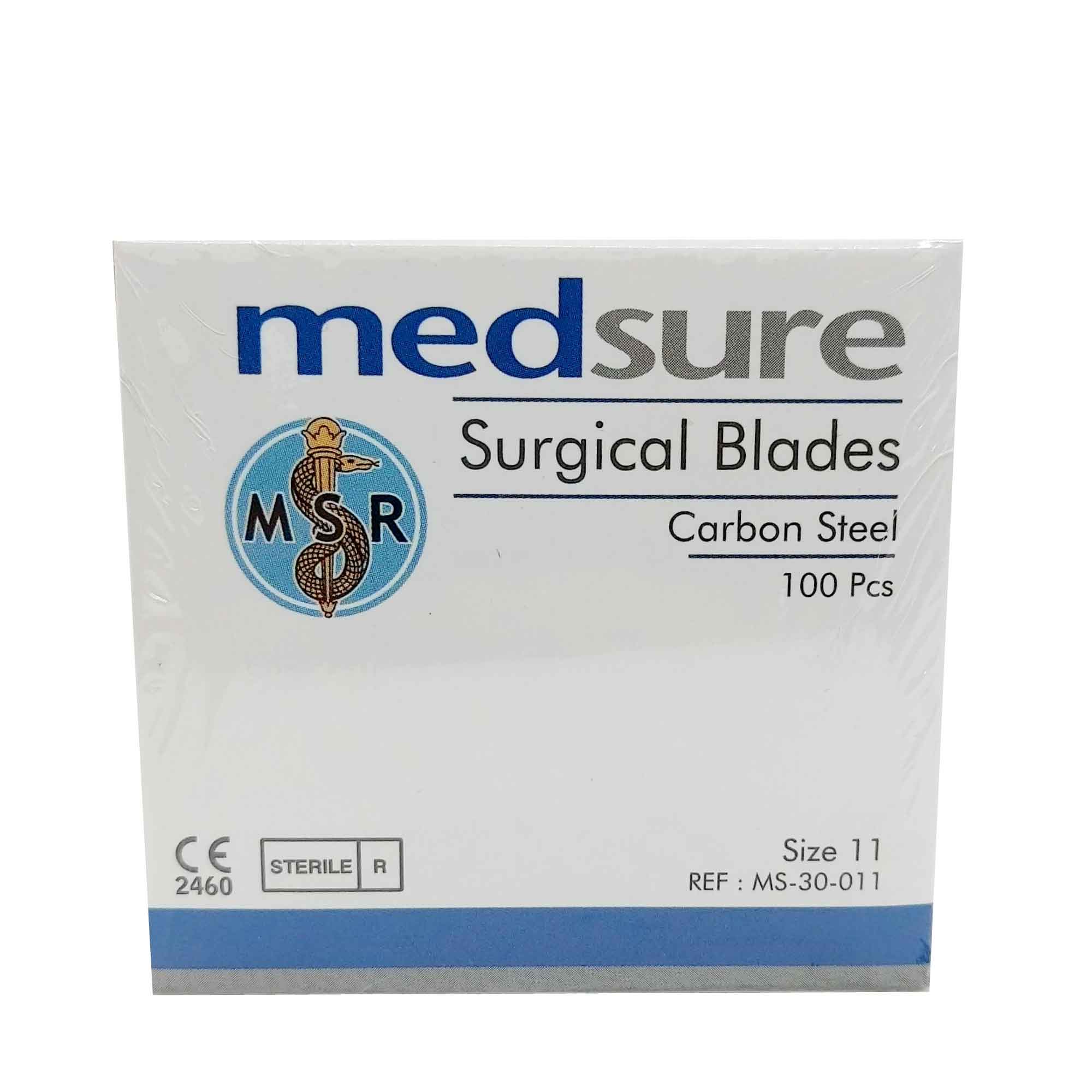 V238-SUPDZ-33204847968336-202507141832-00 100 Surgical Scalpel Blades Size 11 Sterile Carbon Steel Disposable Sealed - Image 1