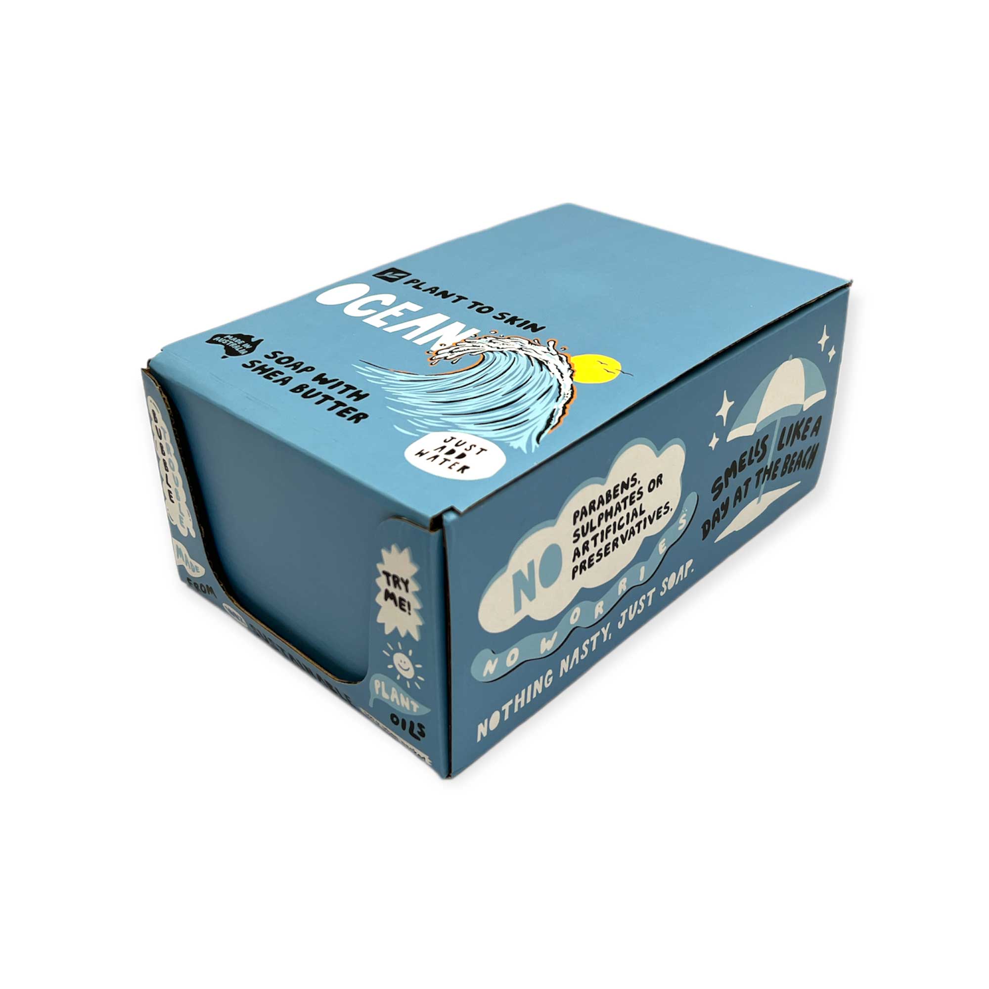 V238-SUPDZ-39893974581328-202508271225-00 32x 100g Plant Oil Soap Ocean Scented - Pure Natural Vegetable Bar - Image 1