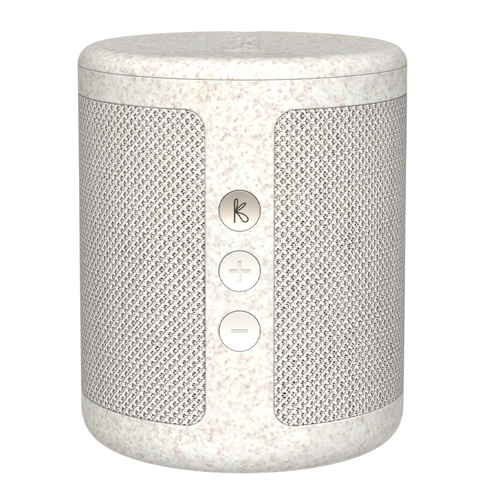 V398-KFFU07-202508251031-00 Kreafunk Dabbie Dab+/Fm Radio W/ Bluetooth - Wheat - Image 1