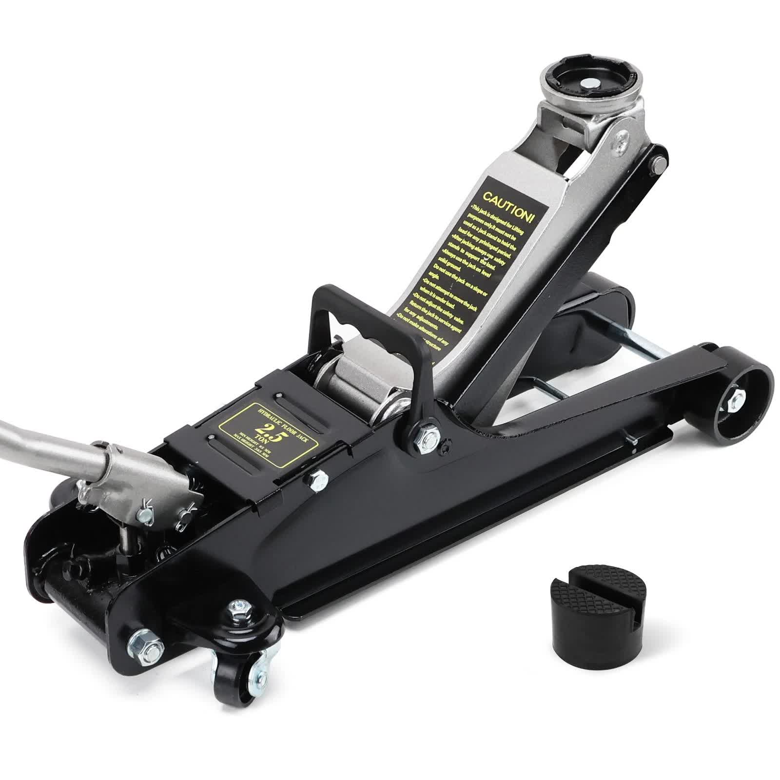 V465-86529-202507311025-00 Hydraulic Floor Jack 2.5T Trolley Low Profile Car Track Quick Lifting 85-385mm - Image 1