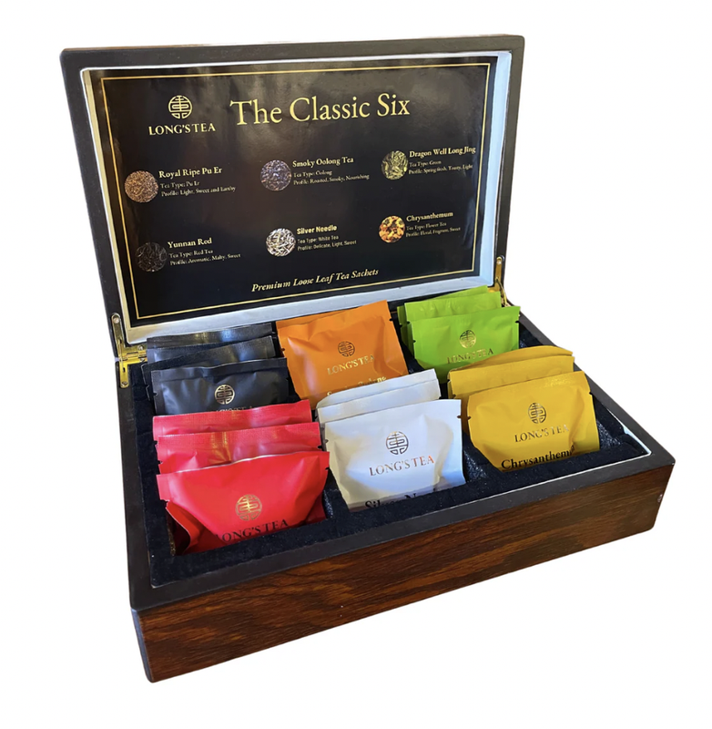 V466-68008906-202508221625-00 Long's Tea Classic Six Collection Tea Chest - Image 1