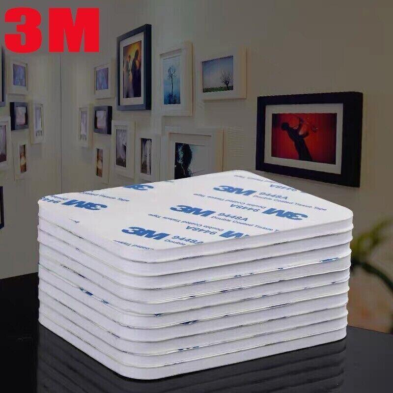 V528-9360101011482-202510010954-00 Round 60 x 3mm 3M Double Sided Foam Sticker Tape Side Wall Car Self Adhesive Pads - 6pcs - Image 1