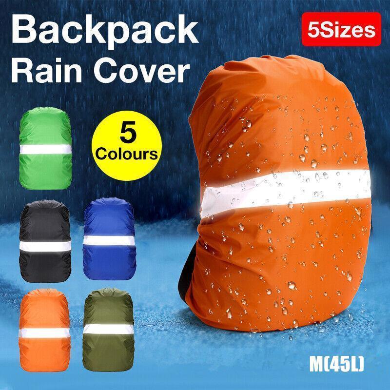 V528-9360312079578-202510010454-00 M Size Outdoor Foldable Backpack WaterProof Rain Cover Rucksack Camping Travel Bag - Green - Image 1