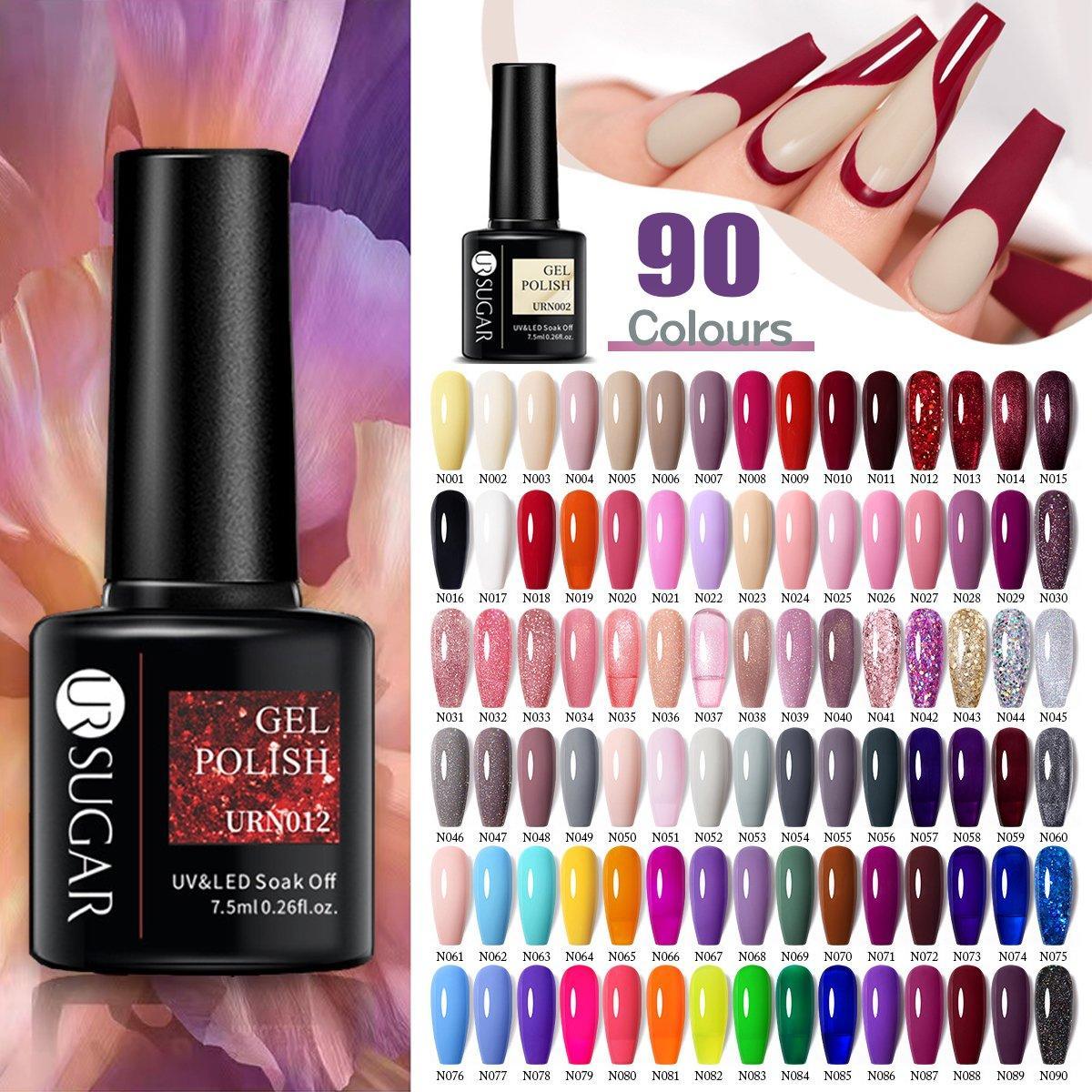 V528-9360312138602-202510010037-00 Color Glitter Nail Gel Polish UV LED Varnish Soak Off Manicure Top & Base Coat - Peel Off Latex Tape - Image 1