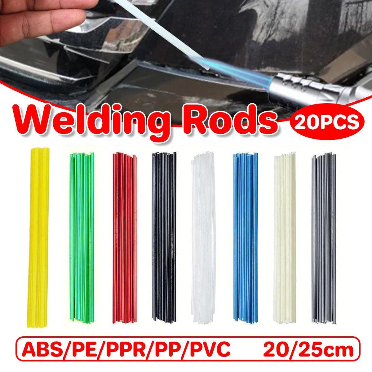 V528-ABS-BEIGE-20PCS-20CM-732221-202510010900-00 Bumper Plastic Welding Rod Torch 50CM/25CM Assorted Colours and Materials - Beige - ABS 20cm - Image 1