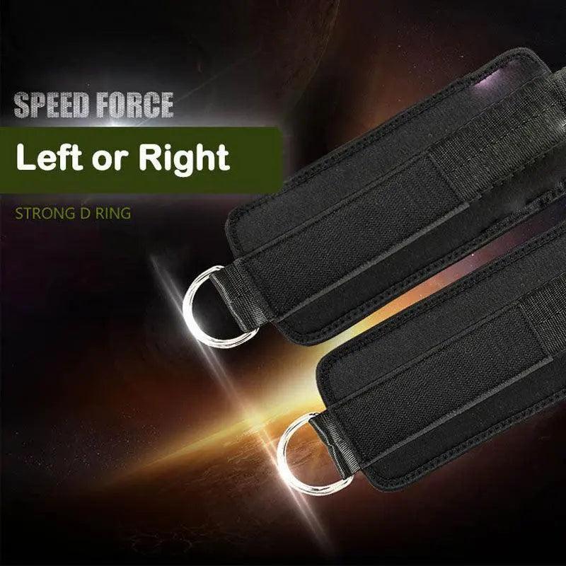 V528-ANKLEPROTECTION-RIGHT-7997445-202509301609-00 Aolikes Weight Lifting Ankle D-Ring Strap Cable Kickbacks Attachment Gym Leg - Right - Image 1