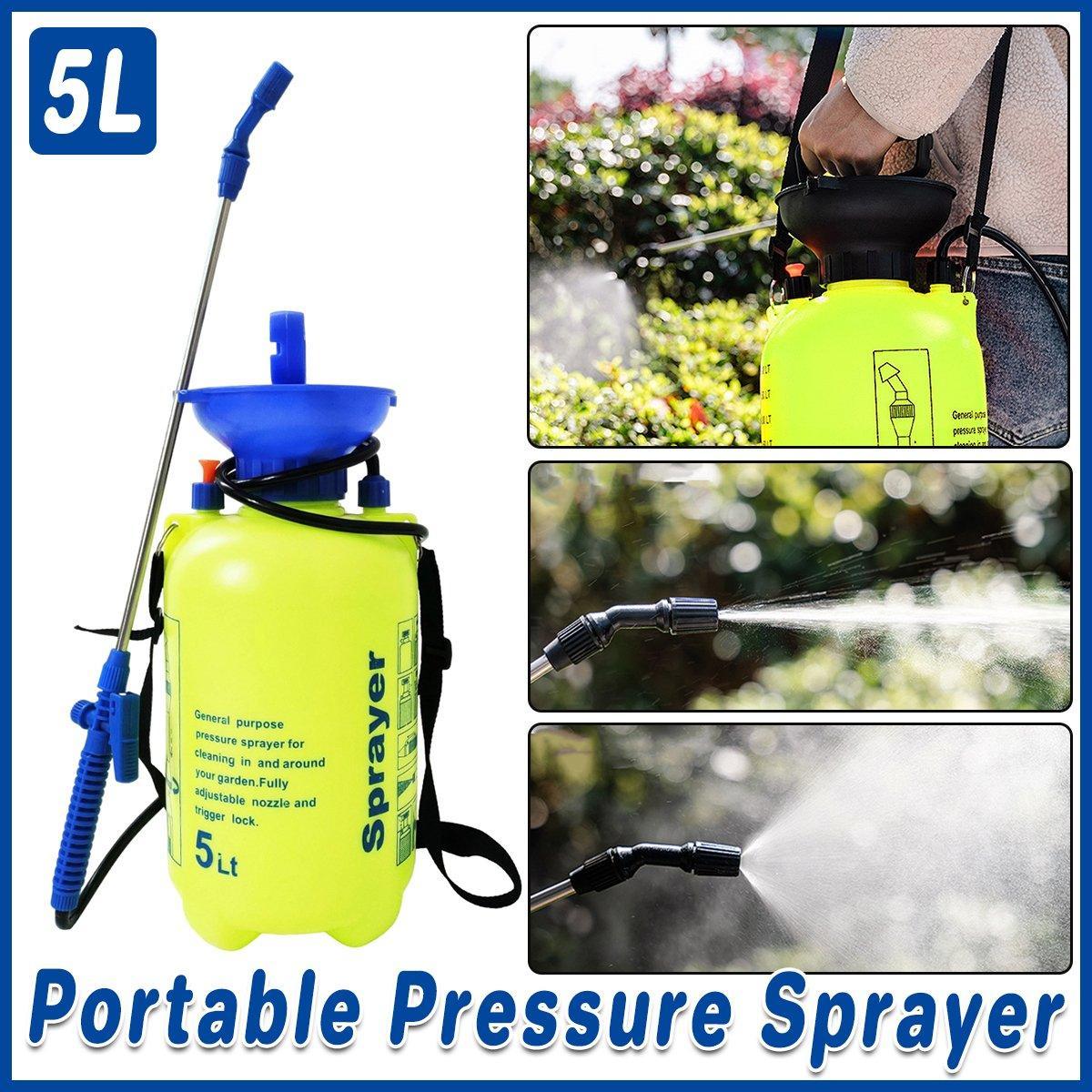V528-ATOMIZER-YELLOW-5L-870251-202509291754-00 Garden Sprayer Single Shoulder Spray Bottle For Agricultural Use Garden Tool - Image 1