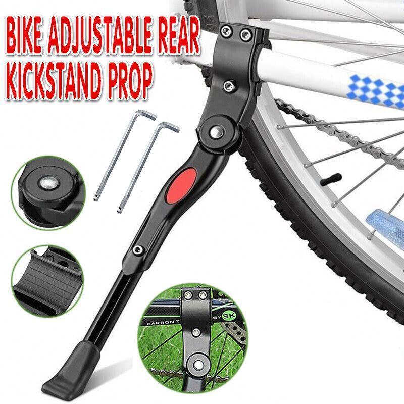 V528-BIKELEGS-96768-202509251225-00 Bicycle Mountain Bike Adjustable Rear Kickstand Prop Side Parking Support Au - Image 1