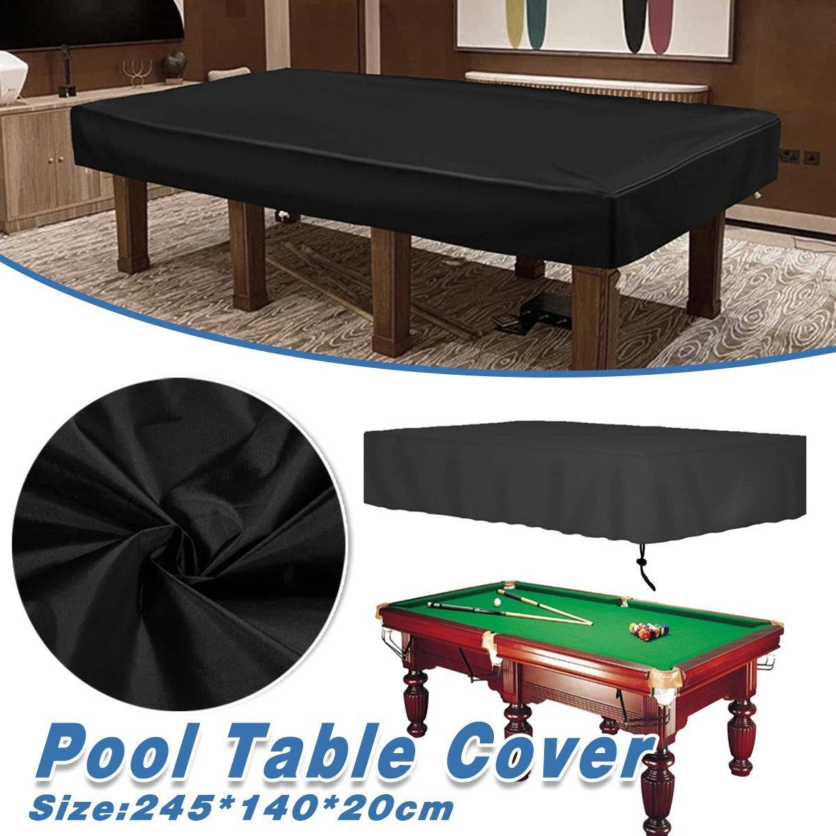 V528-BILLIARD-TABLE-COVER-8FT-744465-202509291827-00 Waterproof Oxford Cloth Billiards Table Cover Dustproof Pool Table Protector - Image 1