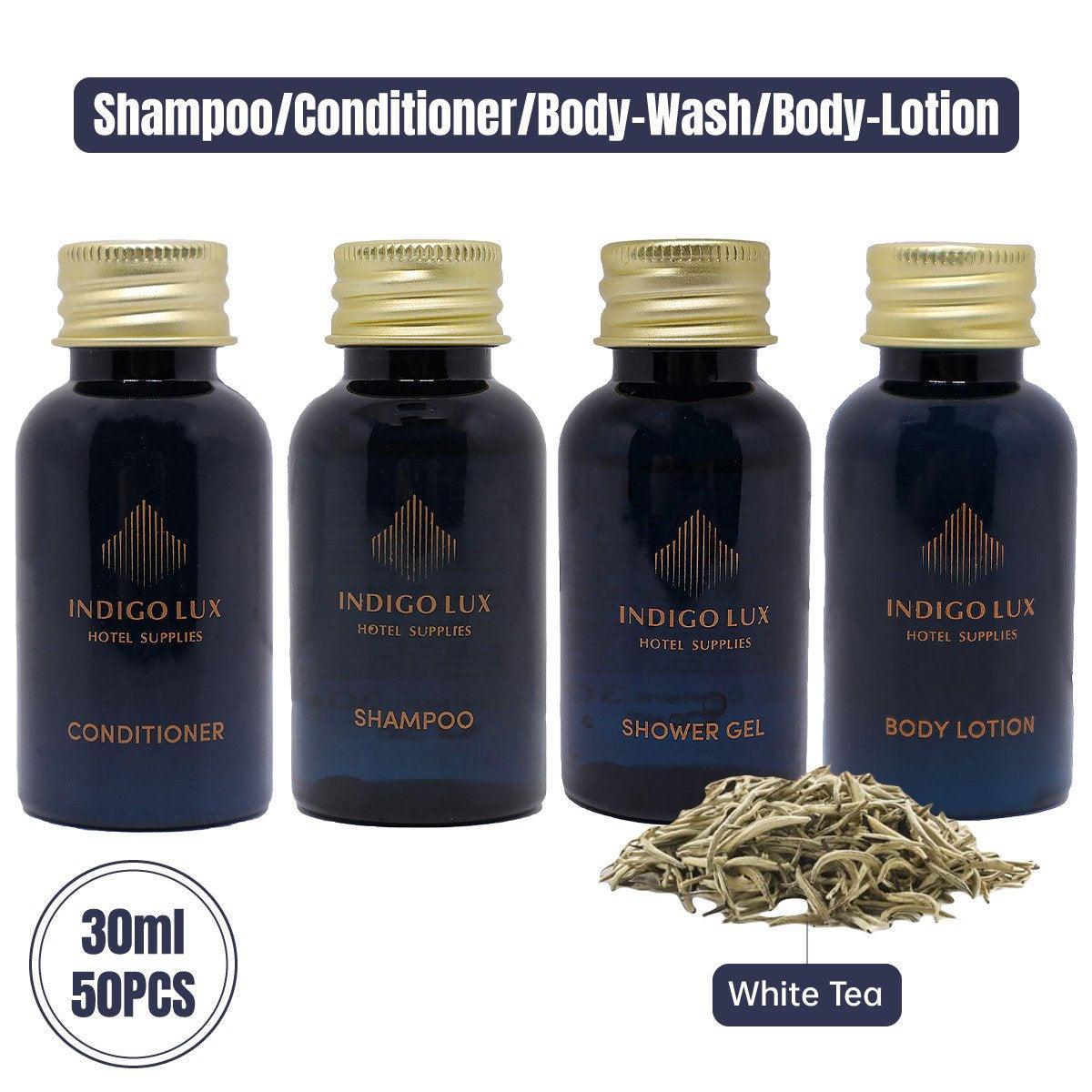 V528-BODY-WASH-50PCS-107305-202510010210-00 50pcs 30ml Hotel Toiletries Set Shampoo and Conditioner for Guesthouse Travel - Body Wash - Image 1