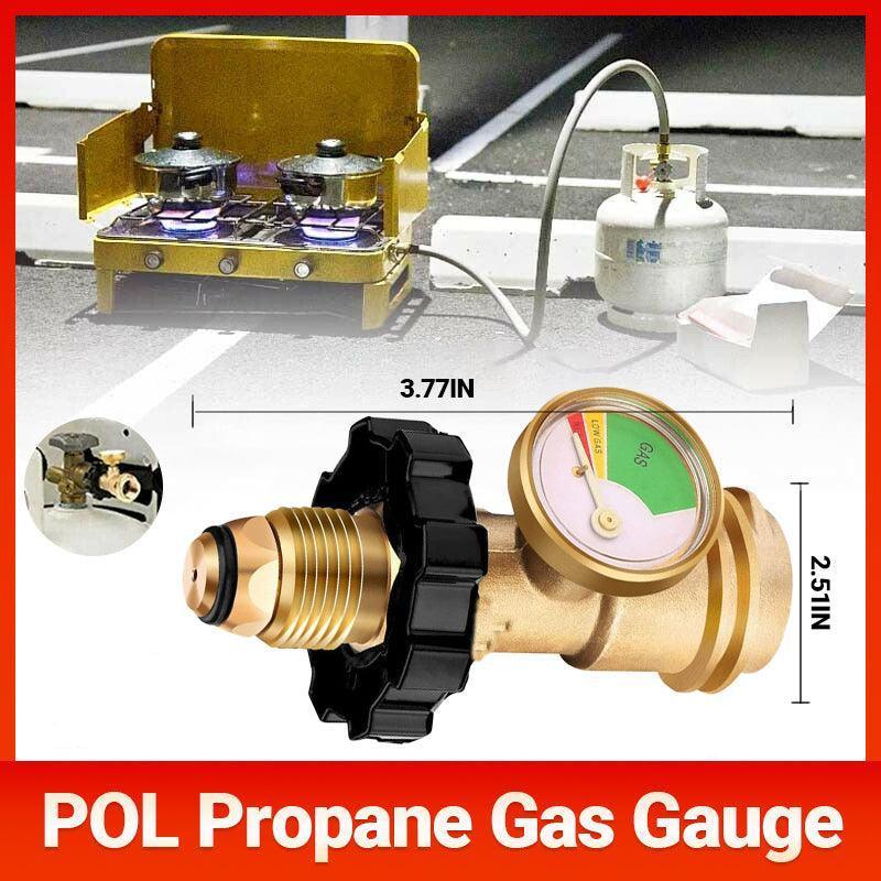 V528-BOTTLECYLINDER-222594-202509251110-00 High Low Gas Pressure Gauge Level Indicator Pol Propane Lpg Bottle Cylinder Au - Image 1