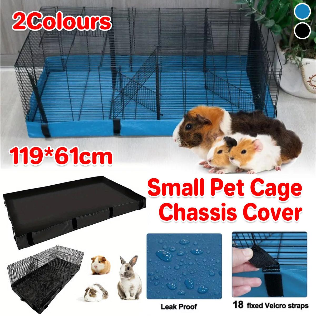 V528-BOTTOM-COVER-BLUE-371300-202509301509-00 Waterproof Small Pet Crate Sump Cover Dirt Resistant Mat Easy to Clean Protector - Blue - Image 1