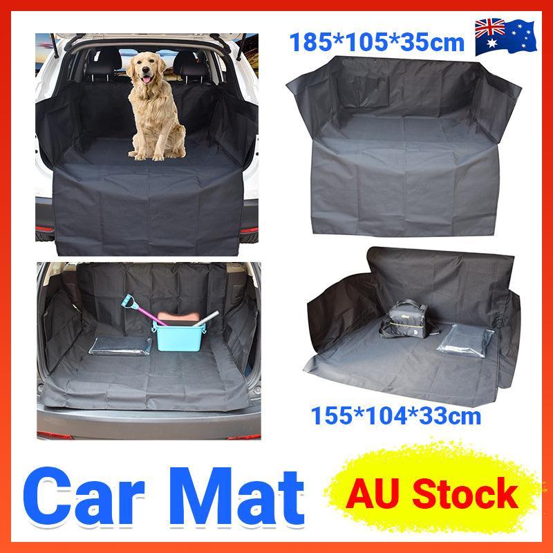 V528-CARMAT-155-104-33CM-810553-202510010600-00 Pet Dog Car Boot Cargo Liner Cover Mat Waterproof Protector Cat Suv Ute Black - SUV - 155cm x 104cm x 33cm - Image 1