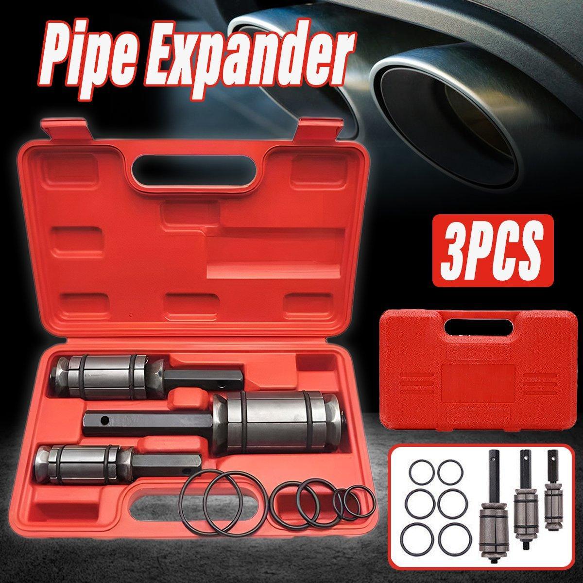 V528-EXHAUST-TOOL-3PCS-499307-202509251052-00 Tail Pipe Expander Set Exhaust Muffler Spreader Dent Remover Tool Kit 3PCS - Image 1