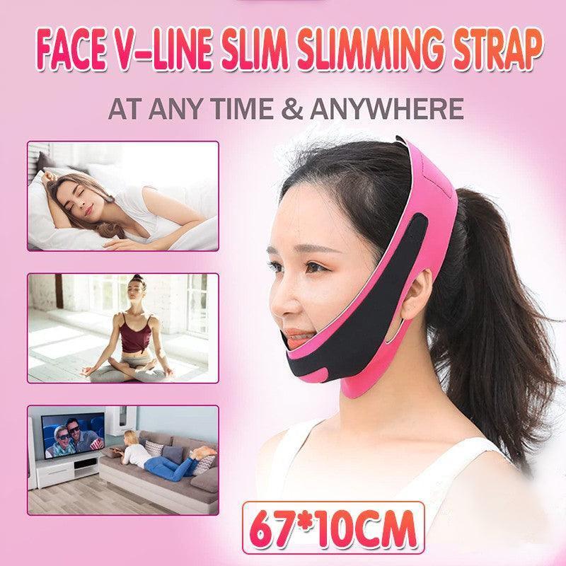V528-FACESLIMBELT-209004-202509291736-00 Face V Line Slimming Strap Chin Lifting Mask Belt for Daily Use - Image 1
