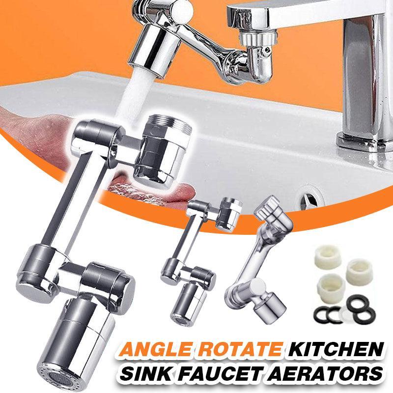 V528-FAUCETETENDER-1MODE-261665-202509302036-00 Faucet Extender Universal Rotate Robotic Arm Tap 1080 Swivel Spray Extension - Model 1 - Image 1