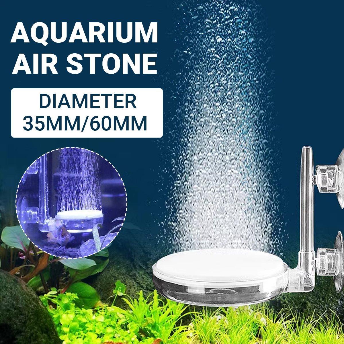 V528-GAS-DISK-Y35-248976-202509302218-00 Quiet Bubble Stone Aerator Head Fish Tank Oxygen Pump Nano Air Disc Atomizer - Diameter 35MM - Image 1