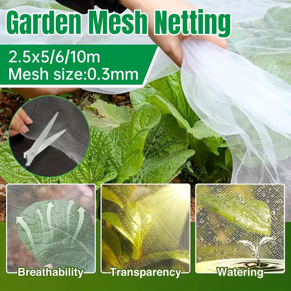 V528-GRILLE-250CM-6M-949776-202510010209-00 Agricultural Insect-proof Greenhouse Net for Fruit Vegetable Plant Protection - 250CMx6M - Image 1