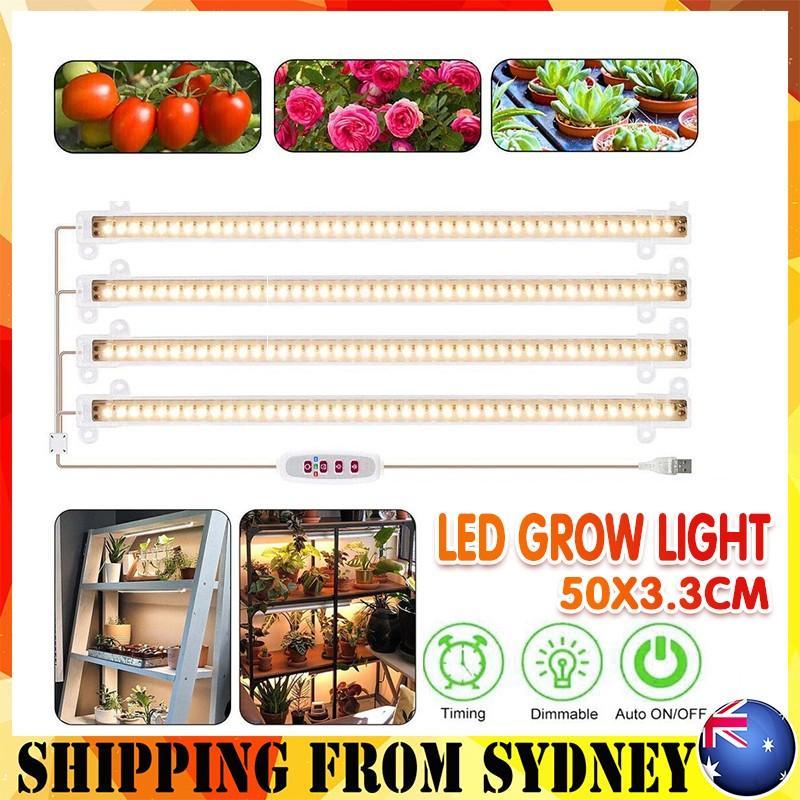 V528-GROWLIGHT-293110-202509251120-00 Led Grow Light Tube Strip Full Spectrum Lamp For Indoor Plant Flower Veg Growing - Image 1