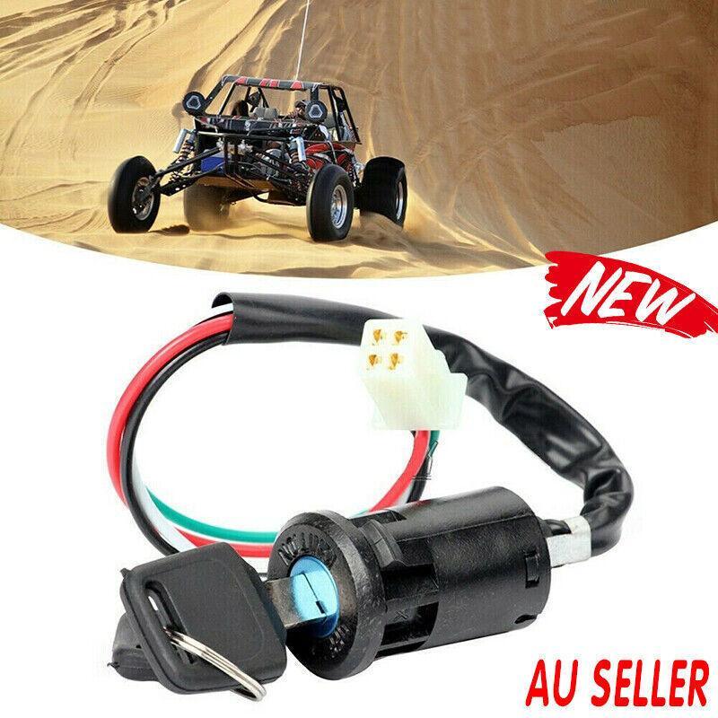 V528-IGNITIONKEY-33250-202509251210-00 4 Wire Ignition Key Barrel Switch 50Cc 110Cc 125Cc 150Cc Pit Quad Dirt Bike Atv - Image 1