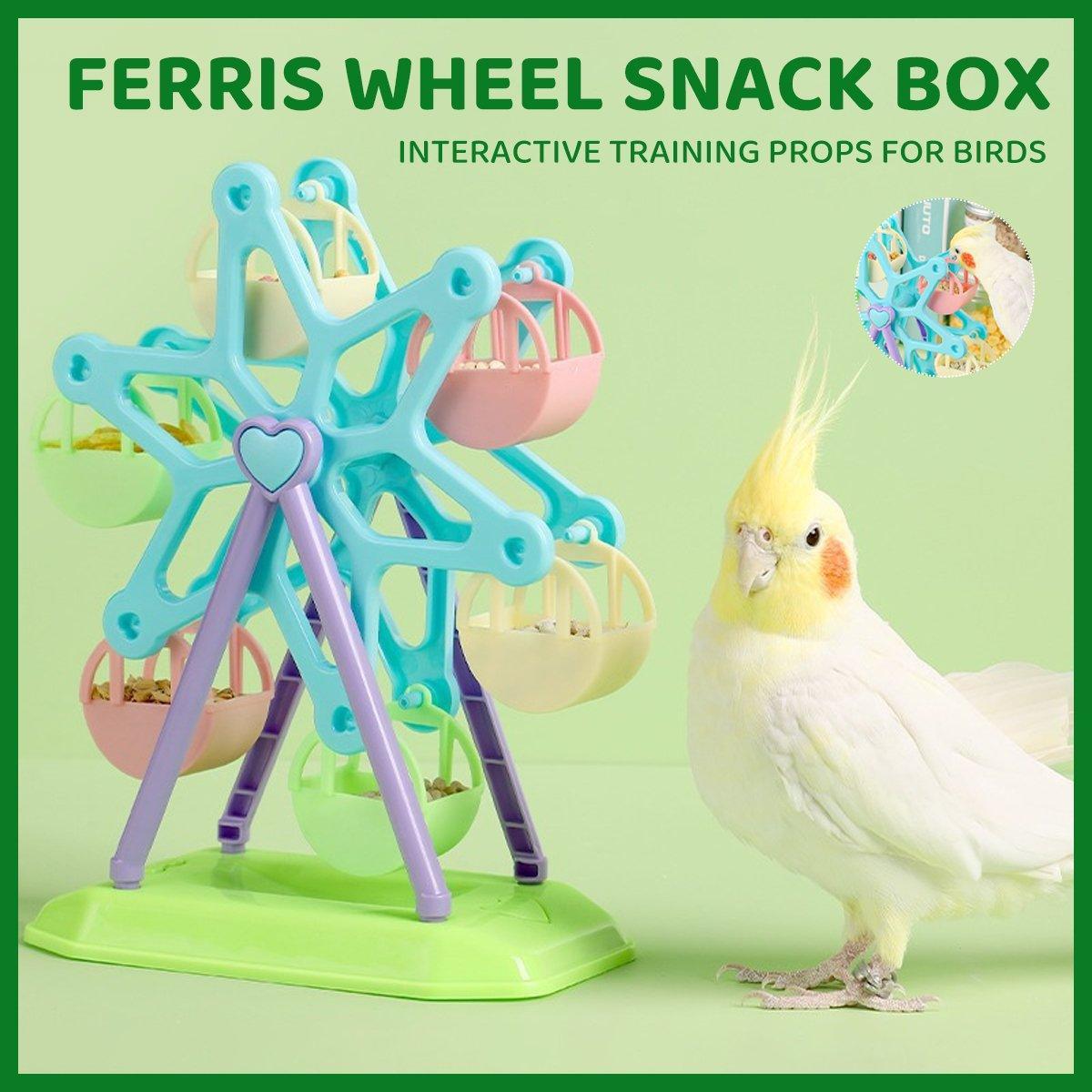 V528-INTERACTIVE-TOY-510313-202509251210-00 Interactive Parrot Educational Toys Bird Cage Training Supplies Xuan Feng Peony - Image 1