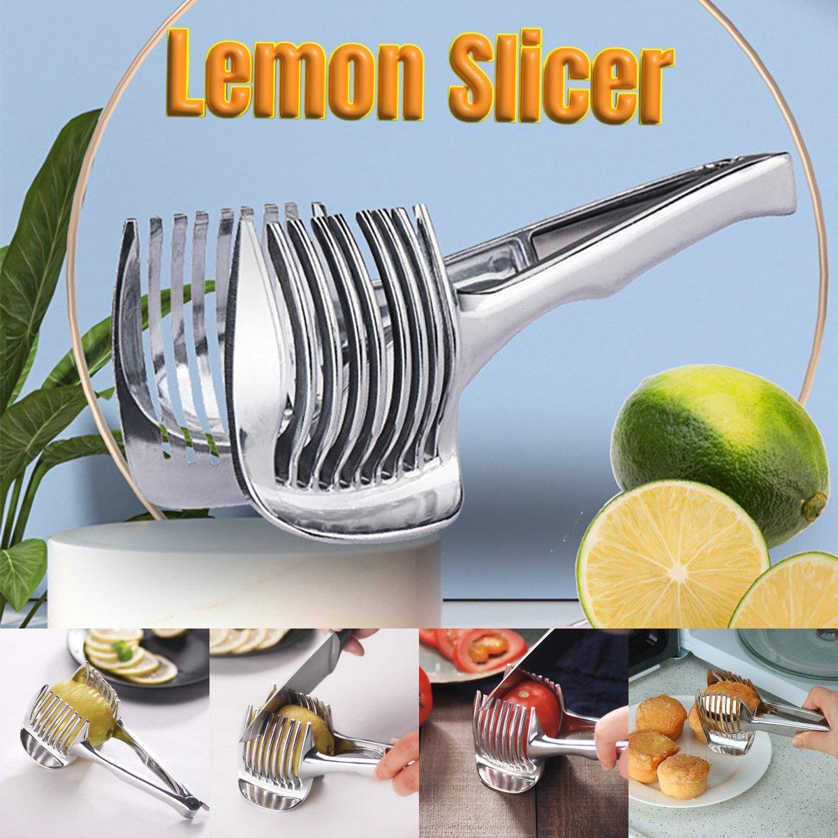 V528-LEMON-SLICER-160182-202509291718-00 Multifunctional Lemon Tomato Fruit Slicer Cutter Tool with Handle for Household - Image 1