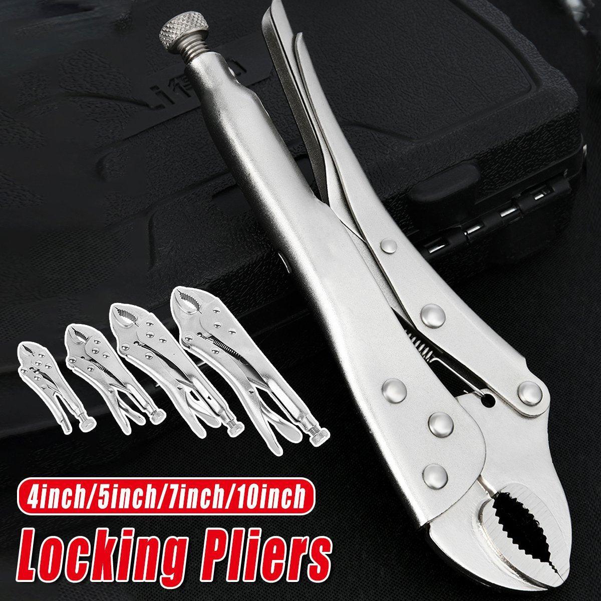 V528-LOCK-PLIERS-4INCHES-138209-202510010436-00 Multi-functional C-type Pliers Strong Manual Grip Round Mouth Clamping Tool - 4inch - Image 1