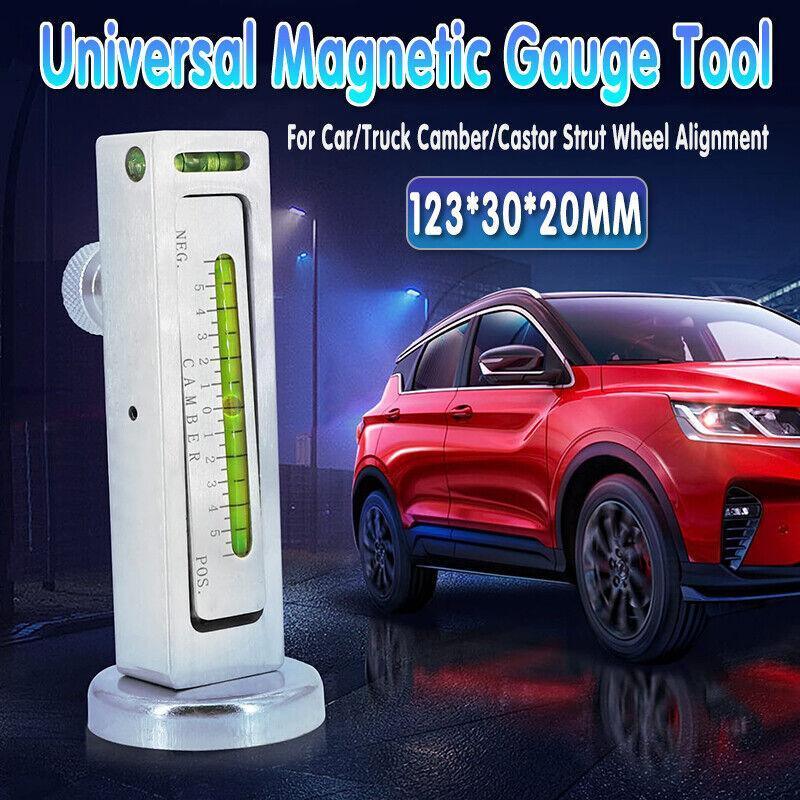 V528-MAGNETICGAUGE-854458-202509251515-00 Auto Car Camber Castor Strut Wheel Alignment Adjustable Magnetic Gauge Tool - Image 1