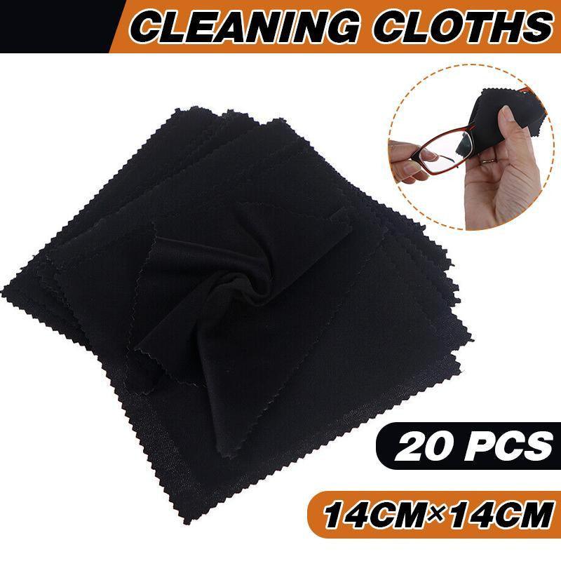 V528-MICROFIBERCLEANING-20PCS-434801-202509251245-00 20 x Microfiber Cleaning Cloths - Glasses Cleaner Camera Phone Sunglasses Wipes - Image 1