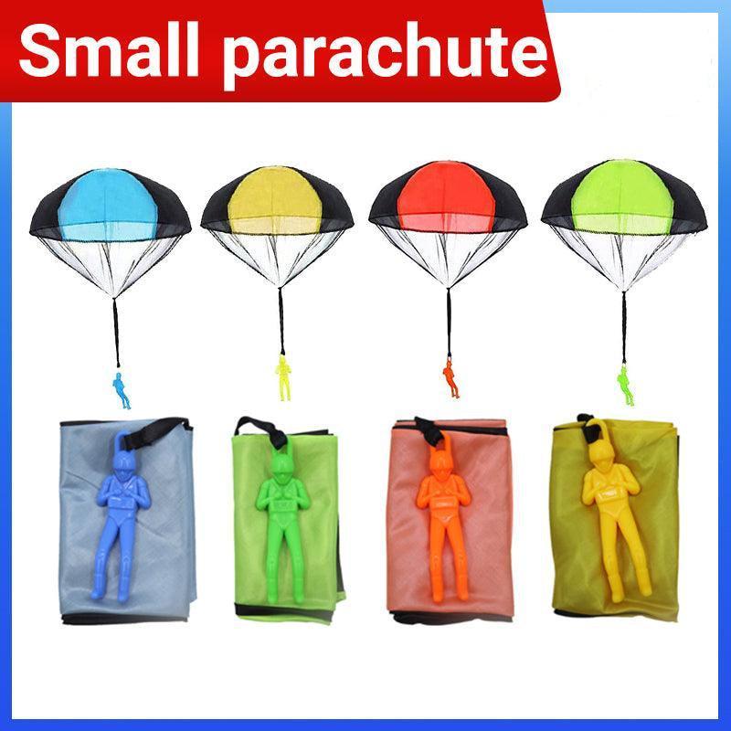 V528-MINIPARACHUTE-BLUE-60173-202509301854-00 Hand Throwing Mini Soldier Parachute Funny Toy Outdoor Game Play Educational - Blue - Image 1