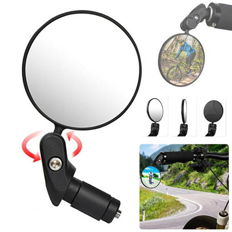 V528-MIRROR-26845-202509251240-00 Adjustable Bicycle Rearview Mirror Convex Lens for MTB and Road Bikes - Image 1