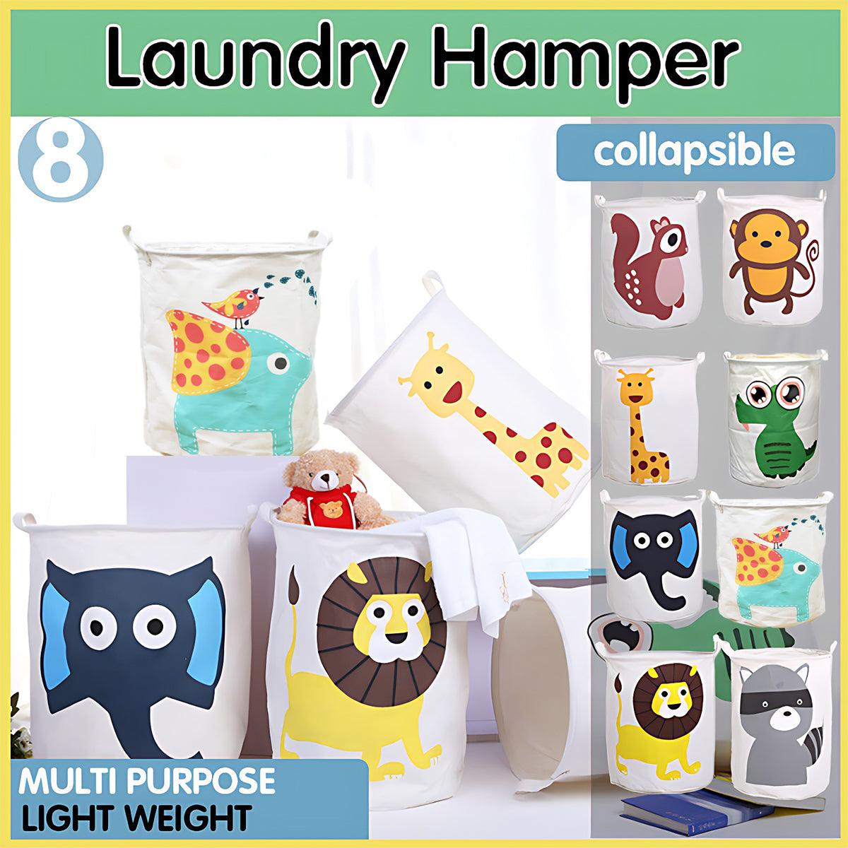 V528-P07COLOUR-0718896-202510010345-00 Collapsible Laundry Hamper Basket Storage Clothes Bag Washing Bin Toy Organiser - 07 - Image 1