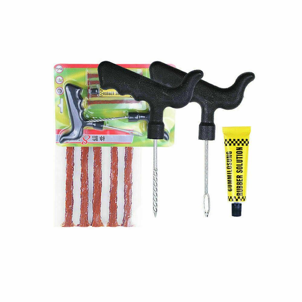 V528-P90944-202509251225-00 8Pcs Tyre Repair Kit Tire Puncture Emergency Tool Motorcycle Bike Car Tubeless - Image 1