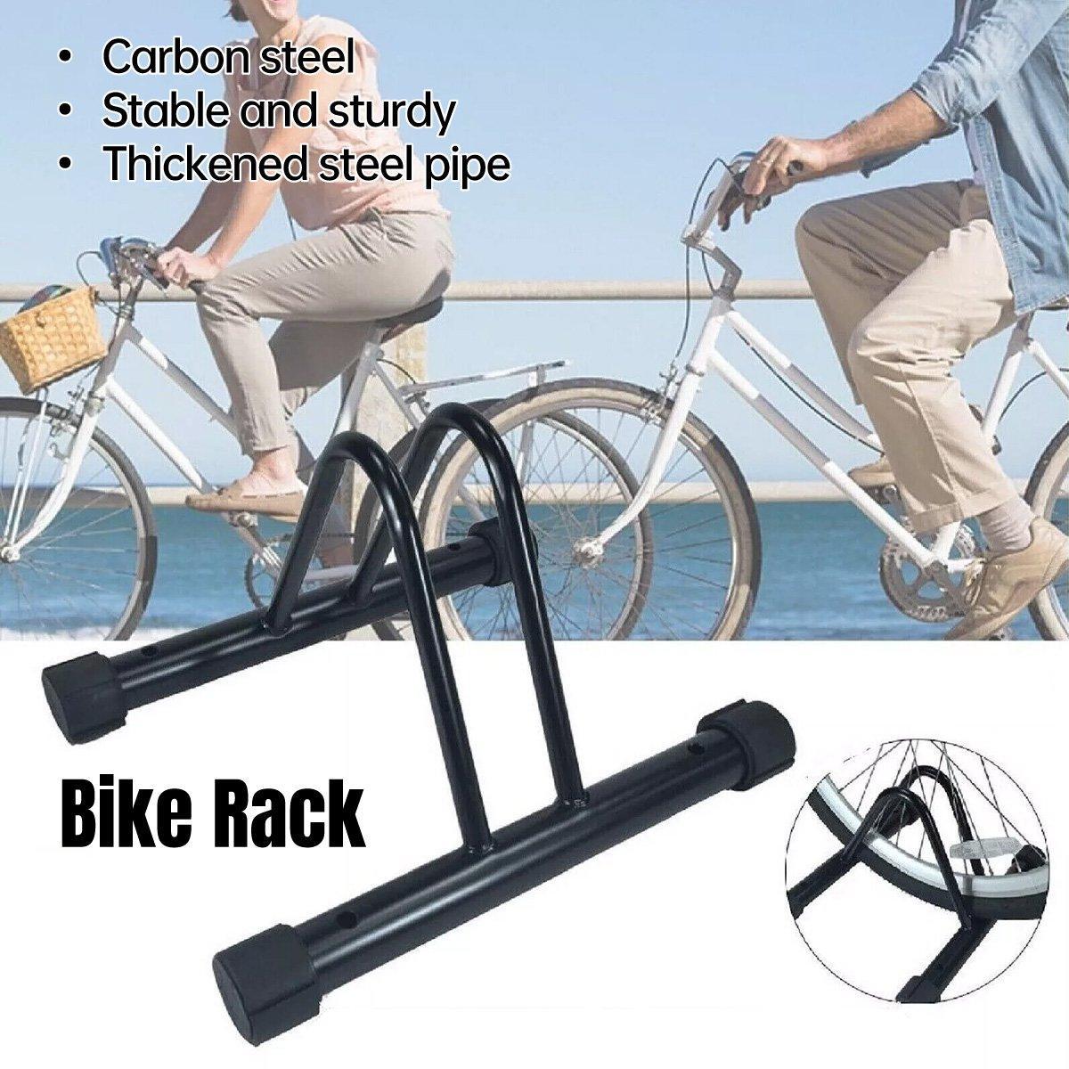 V528-PARKING-RACK-222237-202509291427-00 Parking Floor Bike Rack Bicycle Storage Steel Holder Portable Cycling Bike Stand - Image 1