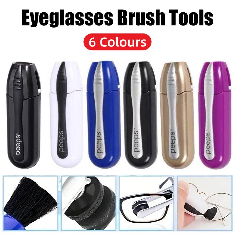 V528-PEEPS-BLUE-445242-202509301418-00 Portable Best Eyeglass Sunglass All In One Glasses Lens Cleaner Brush Hot Au - Blue - Image 1