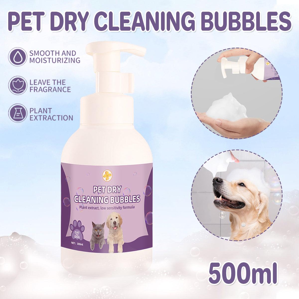 V528-PET-DRY-CLEANING-FOAM-123920-202509251641-00 500ml Pet Leave In Dry Cleaning Foam No Rinse Bath Wash for Dogs and Cats - Image 1