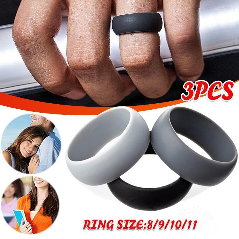 V528-RING-3PCS-NUMBER11-247799-202509301754-00 Silicone Rubber Ring Bands 3Pcs - 11 - Image 1