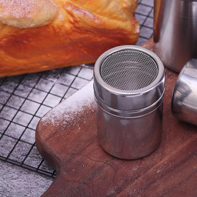 V528-SPRINKLER-31050-202509251154-00 Stainless Steel Icing Sugar Cocoa Coffee Shaker Flour Duster Chocolate Powder - Image 1