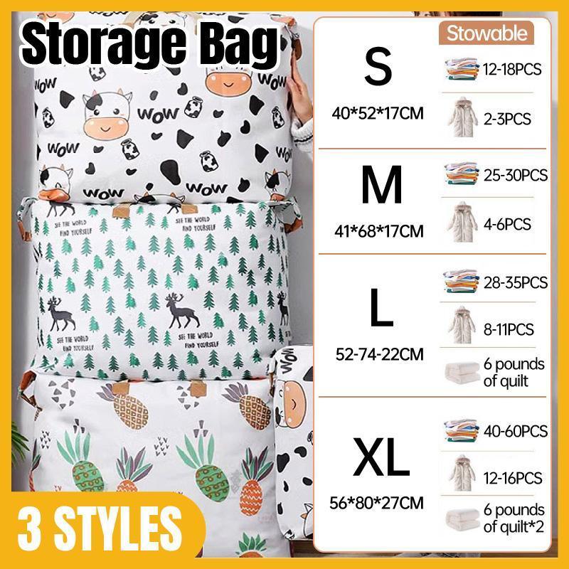 V528-STORAGE-BAG-TREE-35L-521021-202509302018-00 Multipurpose Quilt Storage Bags Waterproof Coated Fabric 4 Sizes Available - Tree 52*17*40cm - Image 1