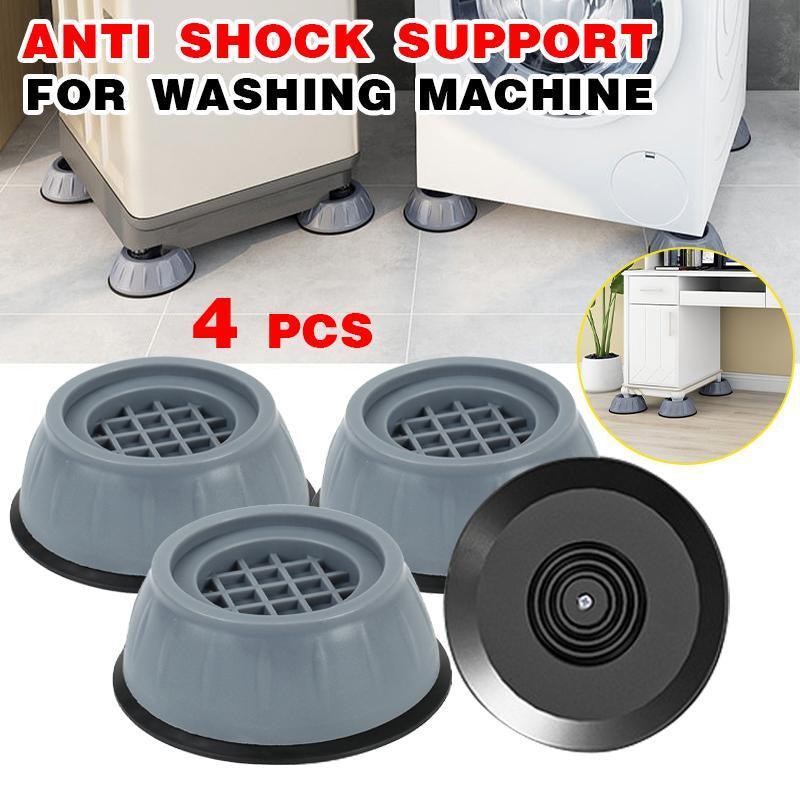 V528-SUPPORTPADS-L-561846-202509301854-00 4x Washing Machine Support Pads Anti Vibration Leg Stopper Foot Pad Feet Pads - Large - Image 1