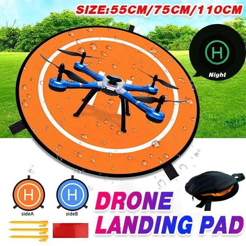 V528-TARMAC-55CM-15379-202509291836-00 Drone Landing Pad For Dji Mavic Pro Fast-Fold Parking 55Cm 75Cm 110Cm Helipad Gd - 55CM - Image 1