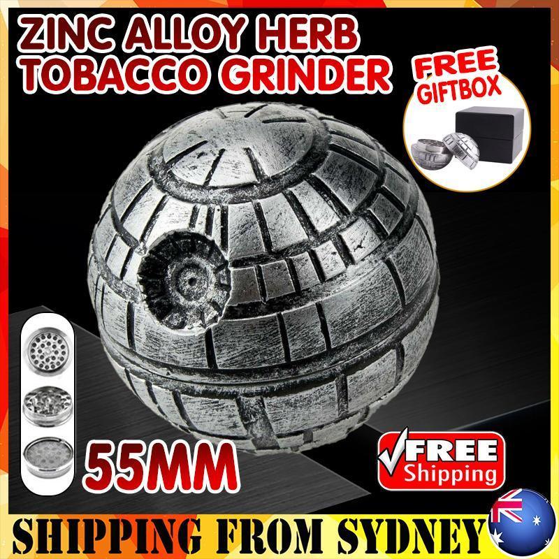 V528-TOBACCOGRINDER-784705-202509251540-00 Metal Zinc Alloy Herb Grinder Crusher Aluminum With Box - Image 1