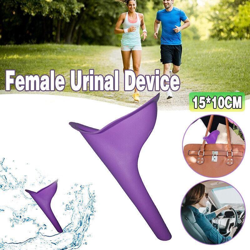 V528-URINAL-PURPLE-81259-202509251146-00 Portable Camping Female Her She Urinal Funnel Ladies Woman Urine Wee Loo Travel - Image 1