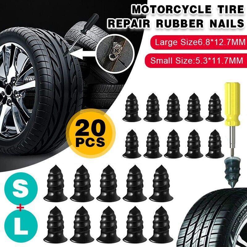 V528-VACUUMTYREREPAIRNAIL-20-537955-202509251645-00 Vacuum Tyre Repair Nail Car Trucks Tire Puncture Repair Tubeless Rubber Nails - Image 1