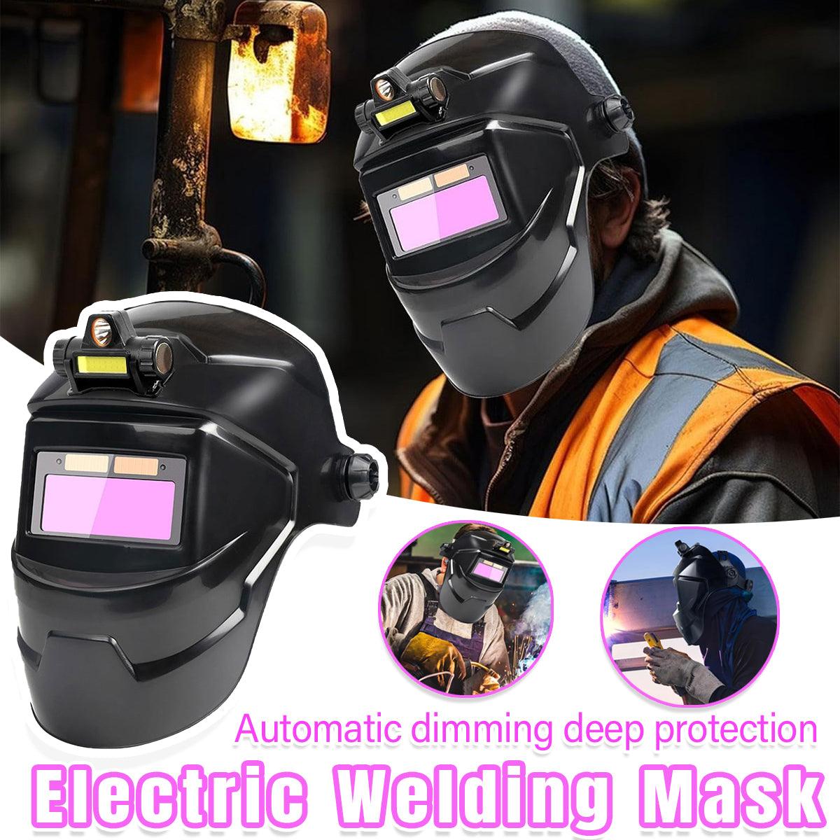 V528-WELDING-MASK-866034-202509251131-00 Automatic Welding Mask Light Changing Headgear Welder Protective Welding Cap - Image 1