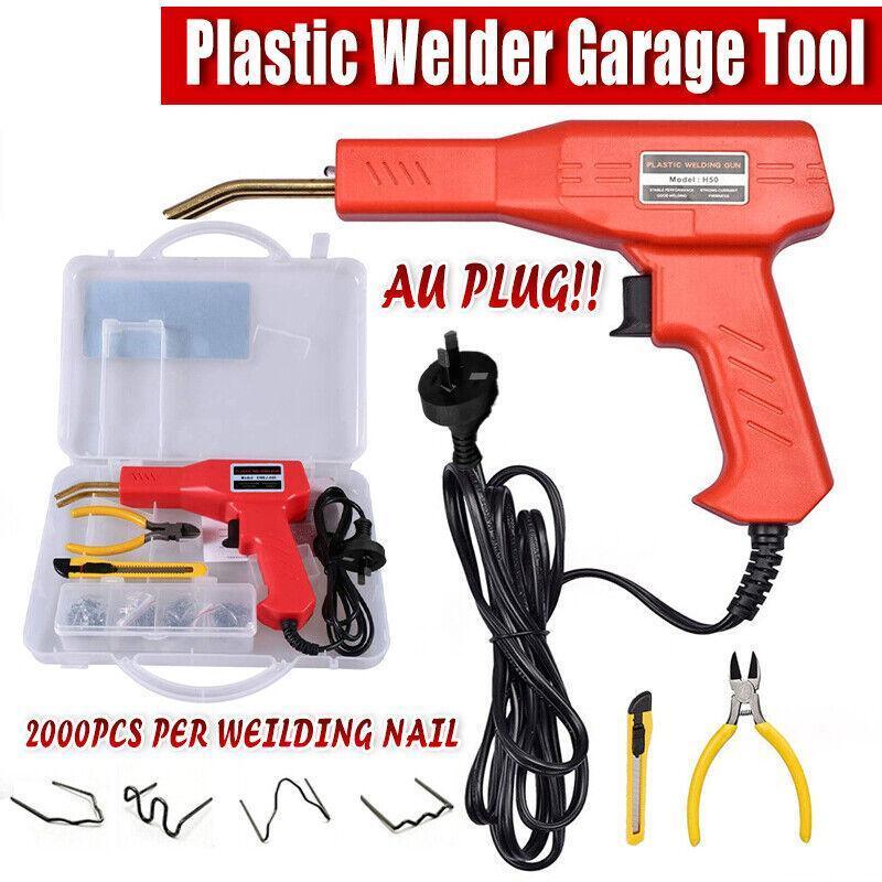 V528-WELDINGKIT-922124-202509302300-00 Plastic Welder Garage Tool Repair Welding Kit Car Bumper Hot Stapler Machine - Plastic Welder Kit - Image 1